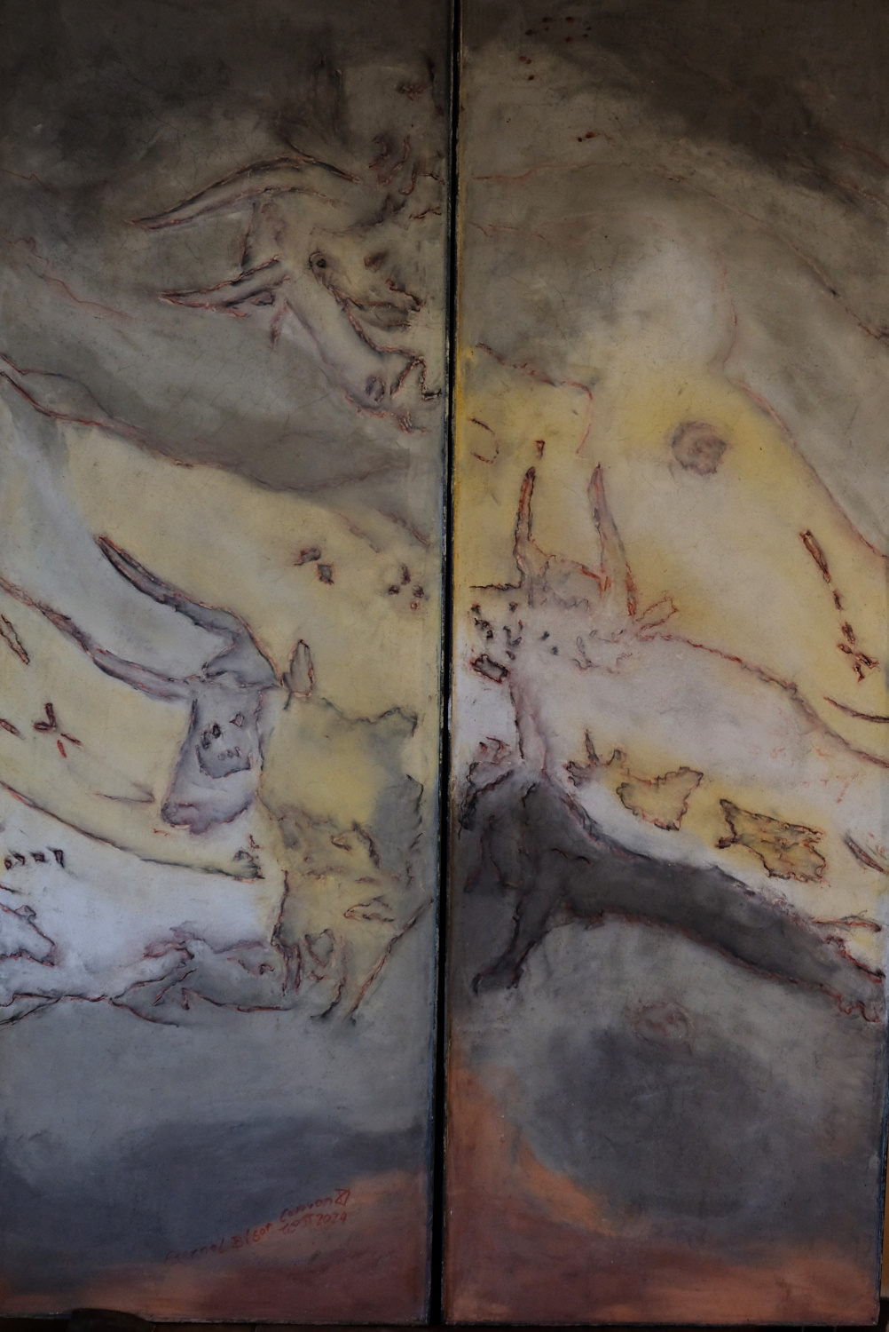 LASCAUX (100 x 33 x 2 cm) | Photo: © Karena Collet